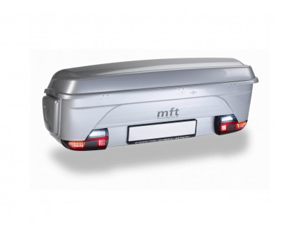 Zadní box MFT Euro-Select- lesklá stříbrná
