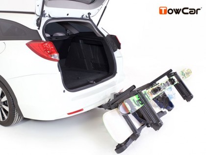 Náhled produktu - Aragon Towcar Aneto - nosič lyží na tažné zařízení 