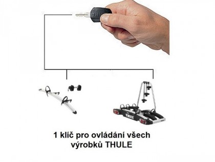 Náhled produktu - Stejný zámek pro Thule 938 a Thule 938-1