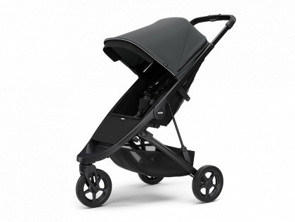 Náhled produktu - Kočárek Thule Spring Black / Shadow Grey 2023