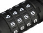 Kabelový zámek na motorku, čtyřkolku Abus 6512C/180/12 Black Tresor