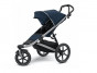 Thule Urban Glide 2 Alu / Majolica Blue  + pláštěnka + madlo + ochranná síť + držák na pití