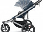 Thule Urban Glide 2 Alu / Majolica Blue  + pláštěnka + madlo + ochranná síť + držák na pití