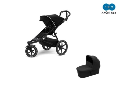 Náhled produktu - Thule Urban Glide 2 Black 2021 + korbička