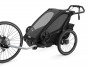 Thule Chariot Sport 1 Midnight Black + bike set + kočárkový set + běžecký set