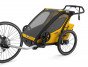 Thule Chariot Sport 2 Spectra Yellow + bike set + kočárkový set + běžecký set