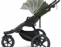Akční set kočárku Thule Urban Glide 2 Black / Cypress Green 2021 + pláštěnka + ochranná síť + madlo + korbička + pláštěnka na korbičku
