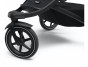 Akční set kočárku Thule Urban Glide 2 Black / Cypress Green 2021 + pláštěnka + ochranná síť + madlo + korbička + pláštěnka na korbičku