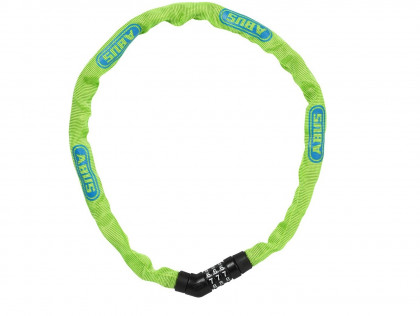 Náhled produktu - Lankový zámek ABUS 4804C/75 lime SYMBOLS Steel-O-Chain