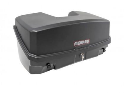 Náhled produktu - Menabo Mizar Box černý matný na tažné na nosič kol Alcor