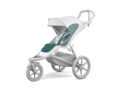 Náhled produktu - Thule Stroller Seat Liner Mall Green
