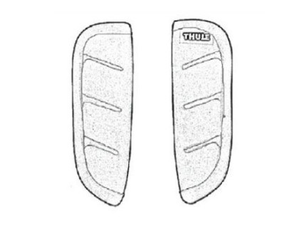 Thule Shoulder Pad Set 17-X 40105306