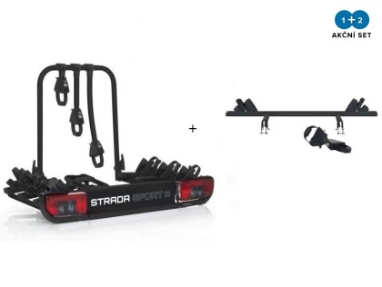 Nosič 4 kol na tažné Atera Strada Sport BLACK 3+1
