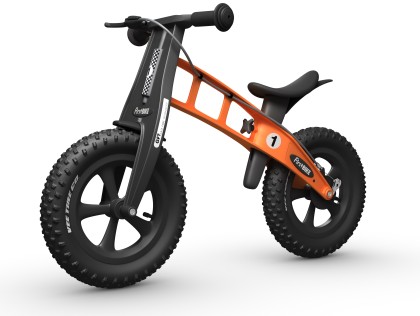 Dětské odrážedlo FirstBIKE FAT EDITION oranžové