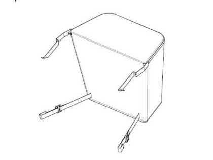 Náhled produktu - Thule Chariot Sport - Cargo bag - single - natural gold 55194