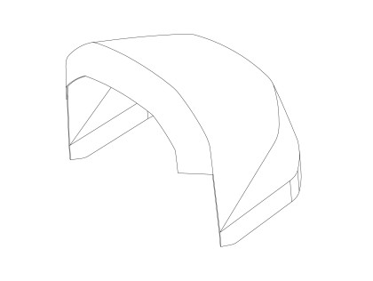 Stříška kočárku Thule Urban Glide 2 Dark Shadow 54619