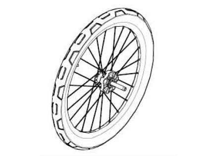 Náhled produktu - Thule Chariot Cross 2 - Wheel 20