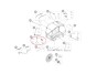 Thule Bexey M - Front autolock lower 55467