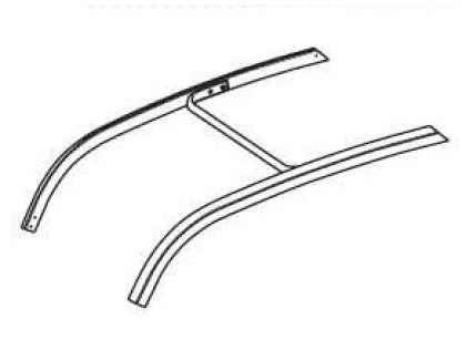 Náhled produktu - Thule Bexey L - Upper profiles and crossbar 55479