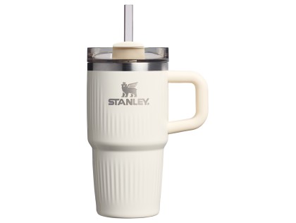 Náhled produktu - STANLEY The Quencher/Cup H2.0 Fluted Tumbler 600 ml/20oz Cream Gloss