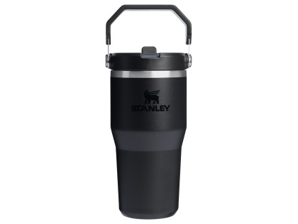 Náhled produktu - STANLEY Termoláhev s integrovanou slámkou The IceFlow™ Flip Straw 2.0 Tumbler 600 ml/20oz Black 2.0