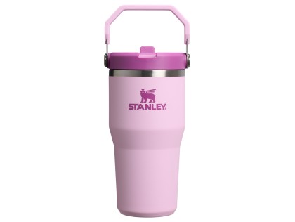 Náhled produktu - STANLEY Termoláhev s integrovanou slámkou The IceFlow™ Flip Straw 2.0 Tumbler 600 ml/20oz Cherry Blo
