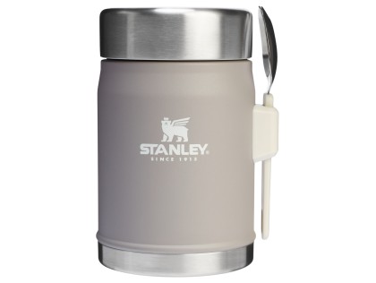 Náhled produktu - STANLEY Termoska jídelní se lžící/vidličkou The Legendary Classic Food Jar 400 ml/14oz Ash 2.0