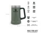 STANLEY Korbel na pivo The Big Grip Beer Stein 700 ml/24oz Hammertone Green