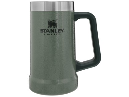Náhled produktu - STANLEY Korbel na pivo The Big Grip Beer Stein 700 ml/24oz Hammertone Green