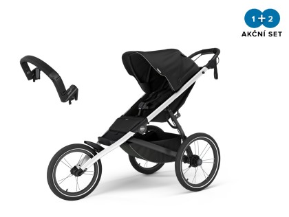 Náhled produktu - Thule Glide 3 Black - Magnetic Buckle + madlo