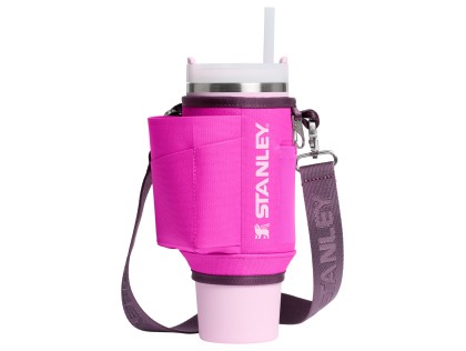 Náhled produktu - STANLEY The All-Day Quencher/Cup Carry-All nosička na 890 ml Violet Blossom