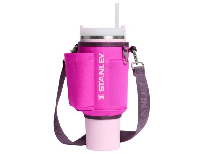 Náhled produktu - STANLEY The All-Day Quencher/Cup Carry-All nosička na 1180 ml Violet Blossom
