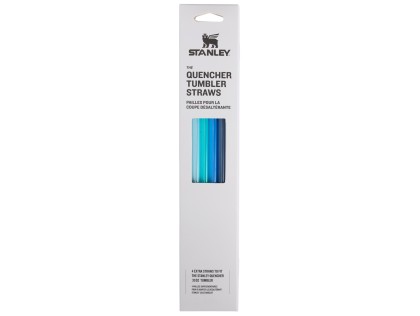 Náhled produktu - STANLEY slámky/brčka náhradní pro The Quencher Travel Tumbler Straws 890 ml/30oz 4 kusů Blue