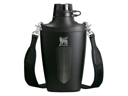 Náhled produktu - STANLEY Láhev/čutora na popruhu The Stanley Cross Bottle 680 ml/23oz Black
