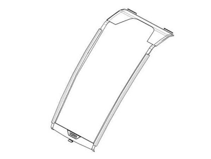 Náhled produktu - Thule Chariot 2 - Mesh cover - single - dark slate 55179