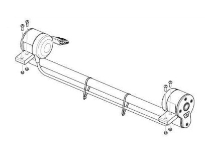 Náhled produktu - Thule Chariot Cross 2 - Axle rear - single 55269