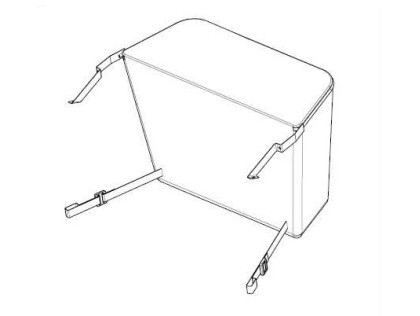 Náhled produktu - Thule Chariot Sport 2 - Cargo bag - double - natural gold 55192