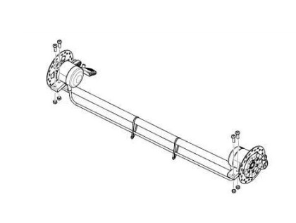 Náhled produktu - Thule Chariot Sport 2 - Double - Axle rear disc brake 55266