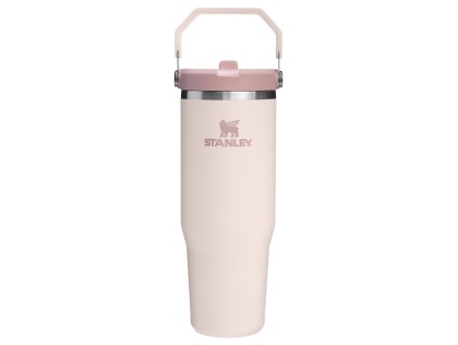 Náhled produktu - STANLEY Termoláhev s integrovanou slámkou The IceFlow™ Flip Straw 2.0 Tumbler 890 ml/30oz Rose Quart