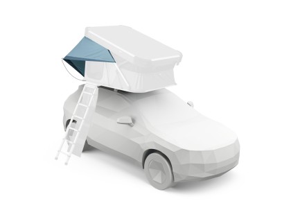 Náhled produktu - Thule Widesky side door rainfly - boční stříšky proti dešti, Dark Slate