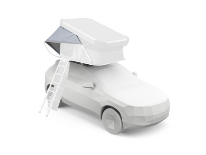 Náhled produktu - Thule Widesky side door rainfly - boční stříšky proti dešti, Ashland Grey