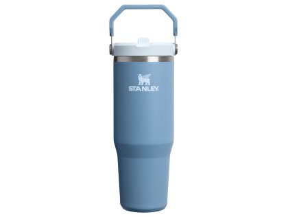 Náhled produktu - STANLEY Termoláhev s integrovanou slámkou The IceFlow™ Flip Straw 2.0 Tumbler 890 ml/30oz Indigo