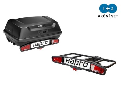 Zadní box Hapro Boxer M Hexagon Black +Hapro Boxer platform