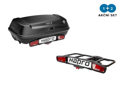 Zadní box Hapro Boxer L Hexagon Black +Hapro Boxer platform