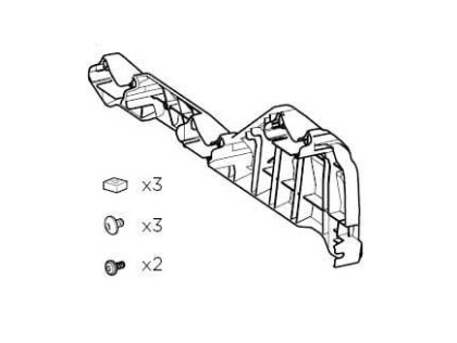 Thule Side cover right 3B 55693