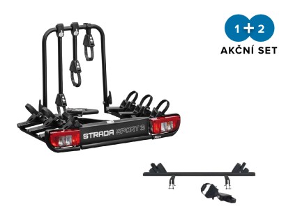 Náhled produktu - Nosič 4 kol na tažné Atera Strada Sport PRO 3+1