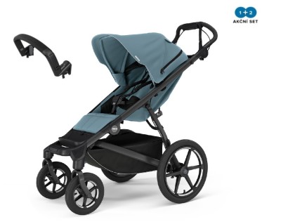 Náhled produktu - Thule Urban Glide 3 Mid Blue 4-Wheel MB + madlo