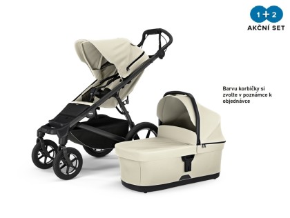 Náhled produktu - Thule Urban Glide 4-Wheel Soft Beige  MB + hluboká korba (libovolná barva)