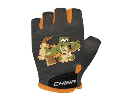 Náhled produktu - Cyklistické rukavice pro děti COOL Kids Krokodýl - M