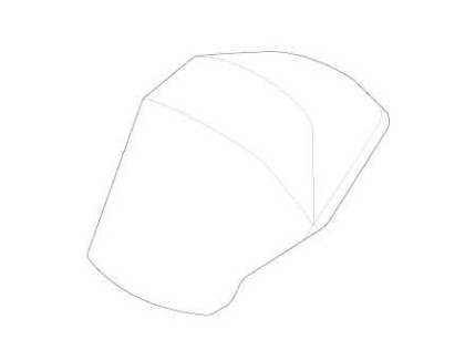 Náhled produktu - Canopy fabric - single - dark slate - Thule Urban Glide 3/Thule Urban Glide 4-wheel